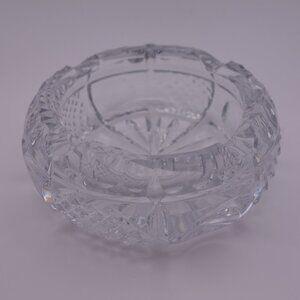 Glass Circle Cigarette Ash Tray